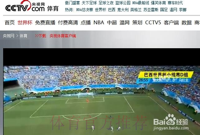 世界杯直播怎么看